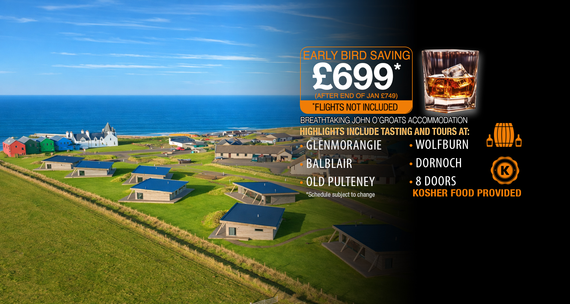 Whisky Distillery Tour 14-15 June 2026