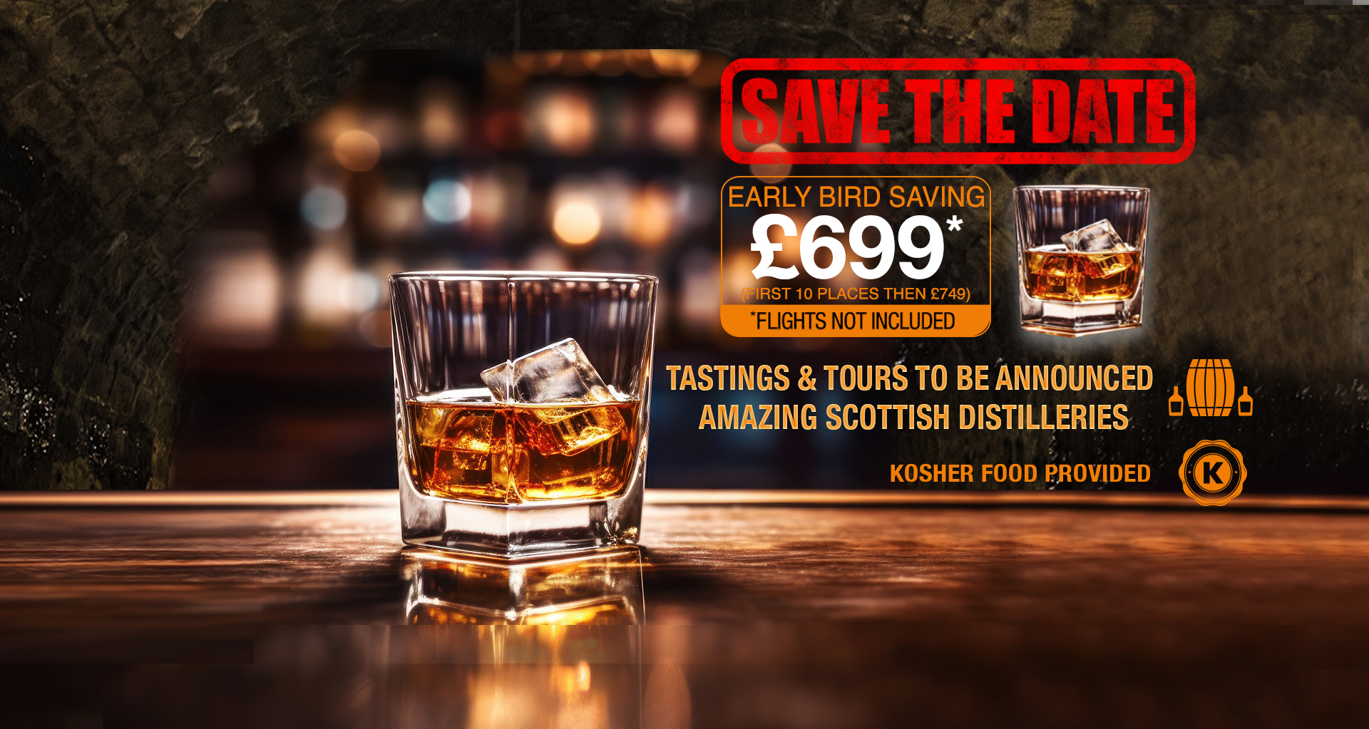 Whisky Distillery Tour 18-19 October 2026
